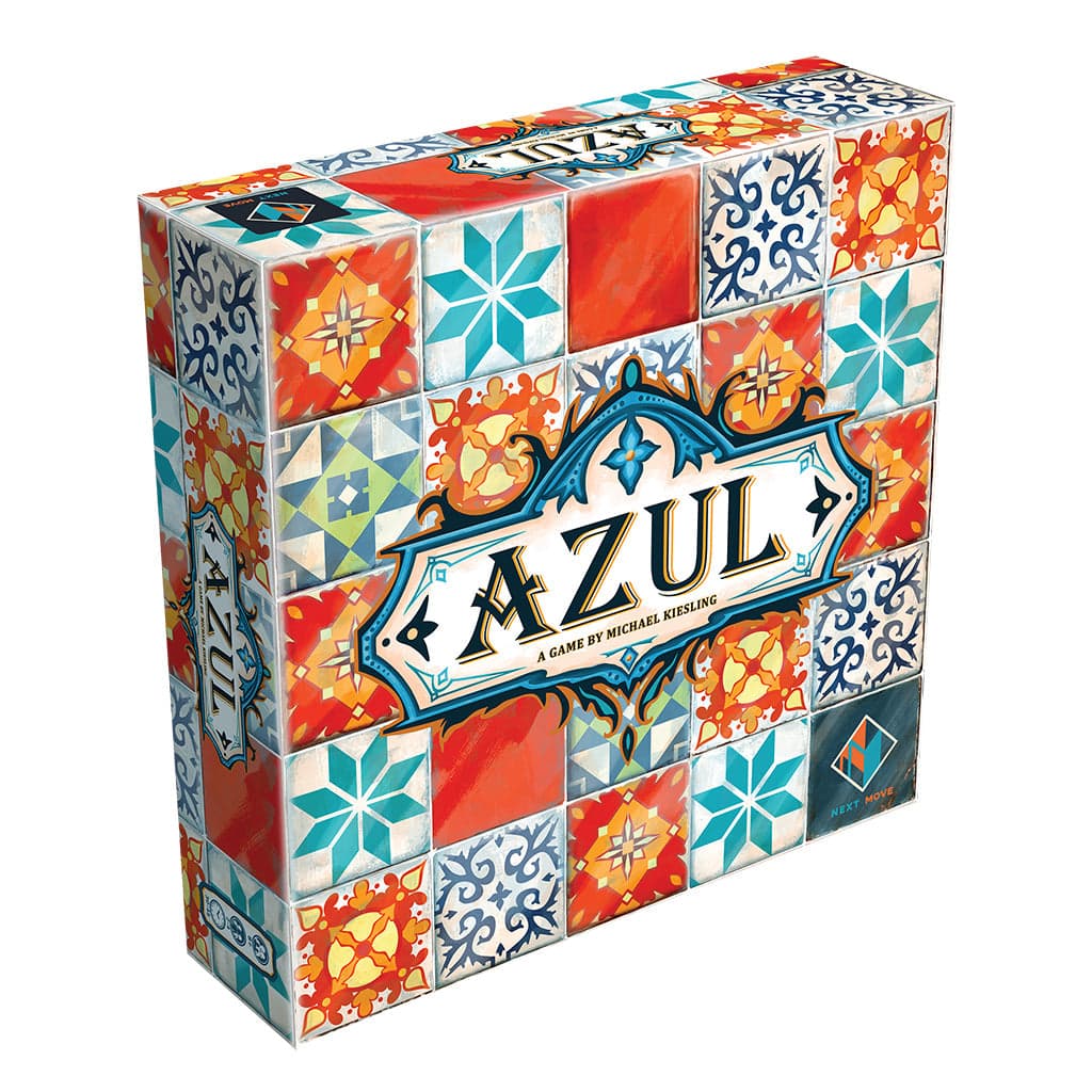 Azul board game box, the original tile-placement game