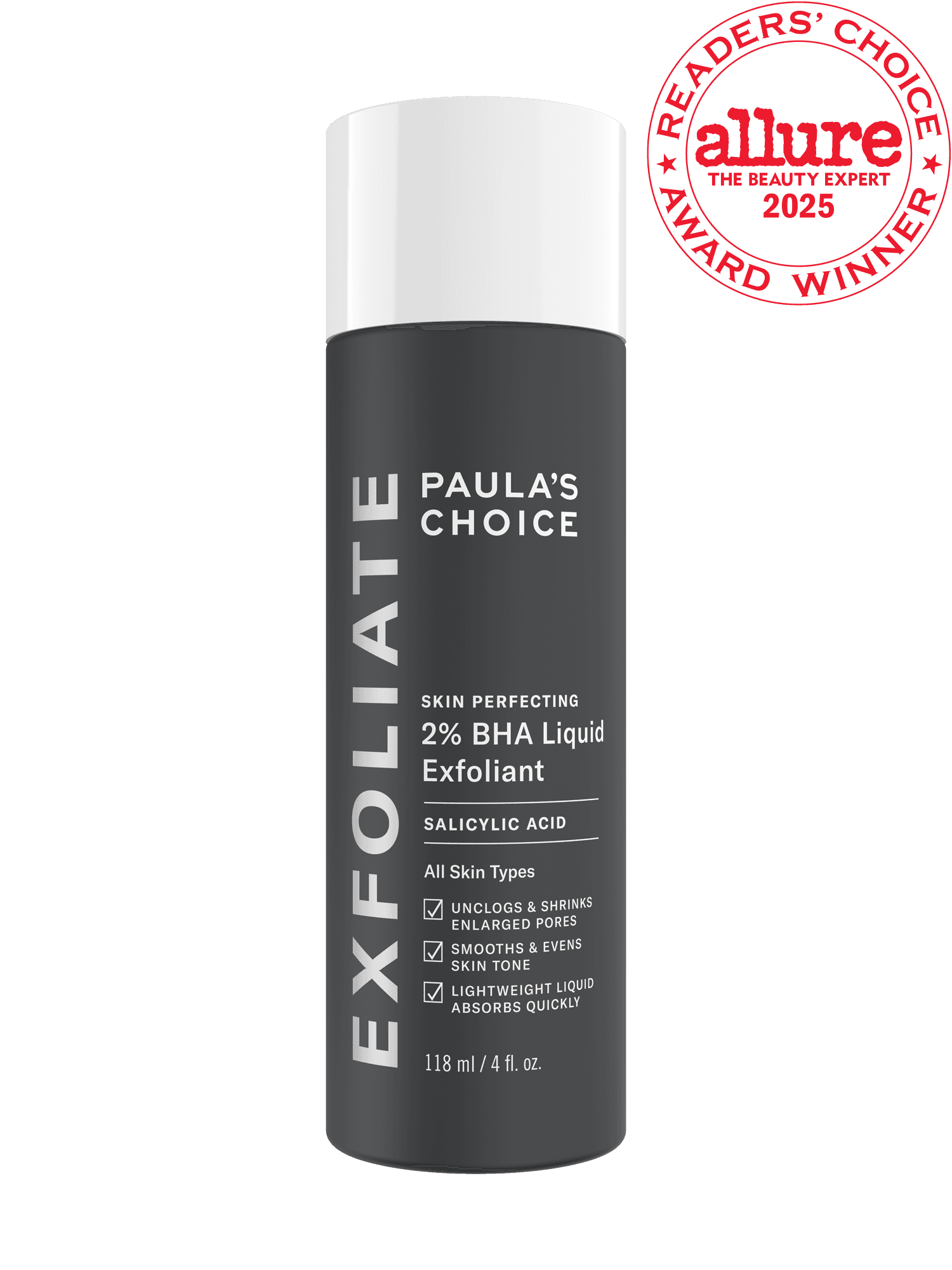 Paula's Choice Skin Perfecting 2% BHA Liquid Exfoliant bottle